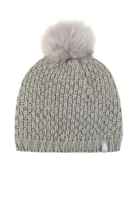 Heat Holders Women's Corsica Basket Weave Hat with Pom Pom