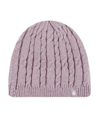 Heat Holders Women's Alesund Solid Cable Knit Hat