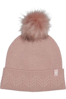 Heat Holders Women's Lite Matilda Roll Up Hat With Pom Pom