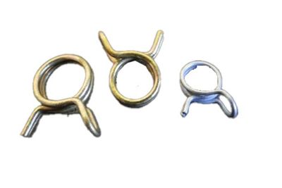 Helix Racing Products 7/16 in. Hose Clamp, Double Wire, Self Tensioning, 150 pc., for 7/16 OD hose