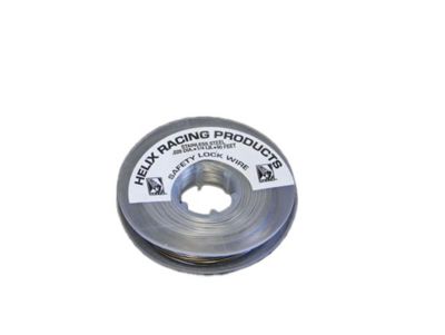 Helix Racing Products Safety Lock Wire, 0.028 in. D Stainless Steel, 0.25 lb. Spool
