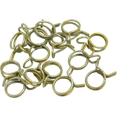 Helix Racing Products 5/16 in. Hose Clamp, Double Wire, Self Tensioning, 15 pk., for 5/16 OD Hose