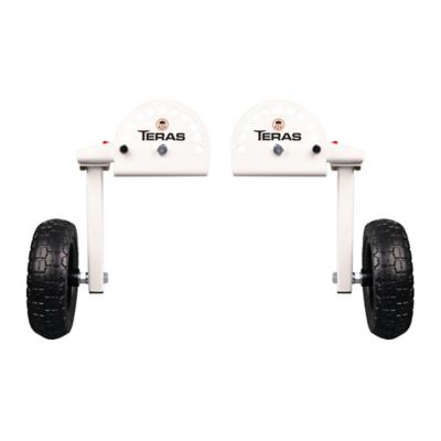 Teras Landing Gear 48 in. Universal Trowel Wheel Kit 10 in. Flat-Free Tires