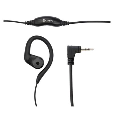 Cobra C-Style Earloop-Wrap In-Ear Headset for GMRS and FRS PX650, RX, ACXT, and TrailBlazer 2-Way Radios