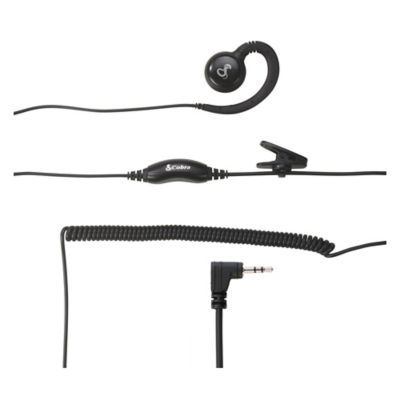 Cobra C-Style 2.5 mm Swivel Wrap Around-the-Ear Headset for FRS PX650, RX, ACXT, and TrailBlazer 2-Way Radios