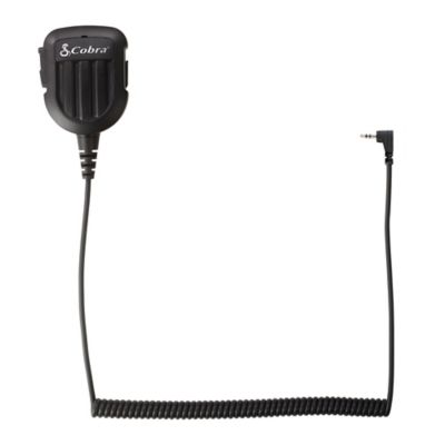 Cobra Remote Handheld 2.5mm Speaker Microphone for FRS PX650, RX, ACXT, and GMRS and FRS TrailBlazer 2-Way Radios