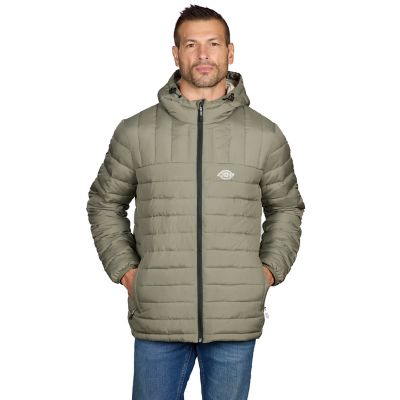Dickies Men's Nylon Ripstop Channel Quilted Jacket