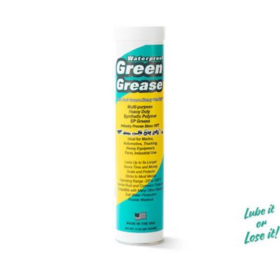 Waterproof Green Grease 1 - 3 oz. Tube
