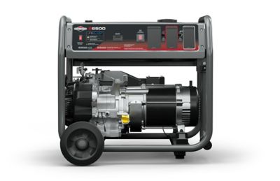 Briggs & Stratton 6500W Portable Generator, 8500 Starting Watts, 6500 Running Watts, 120/240V, CO Detection