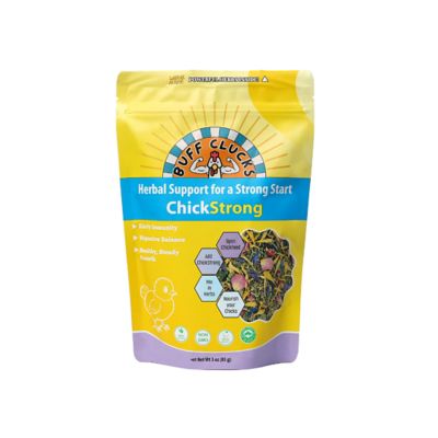Buff Clucks ChickStrong herbal support for chicks