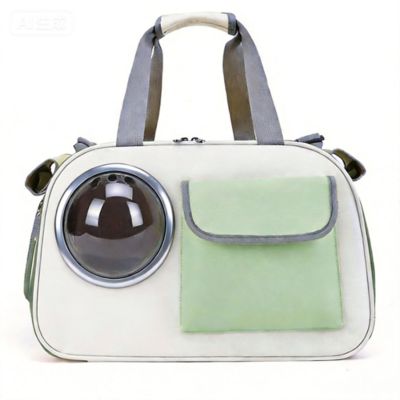 H&K Smart Fence Breathable Space Capsule Pet Backpack with Bubble Window, 11 x 10 x 18in.