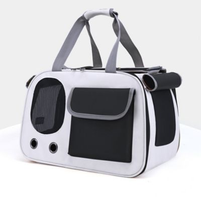 H&K Smart Fence TSA-Approved Professional Pet Travel Carrier, 17.5 x 10 x 11in., Soft-Sided
