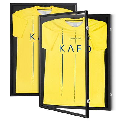 VEVOR 2 pc. Jersey Display Frame Case, 23.3 x 31.2 x 1.5in, Large Lockable Sport Jersey Shadow Box