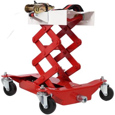 TMB 450 lb. Capacity Low Lift Transmission Jack, Red