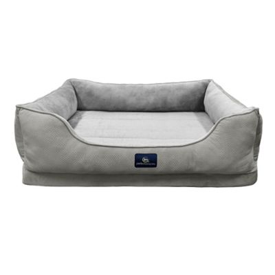 Serta Cuddler Bolster Cat & Dog Bed