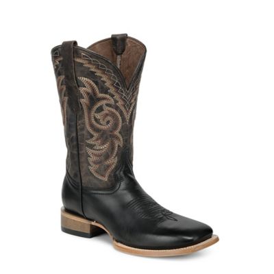 Corral Men's Embroidery Wide Square Toe Western Boots