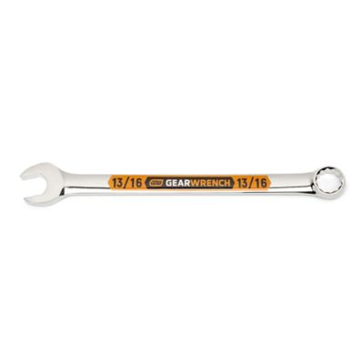 GEARWRENCH 13/16 in. 12 Point Hi-Viz Long Pattern Combination Wrench