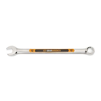 GEARWRENCH 12mm 12 Point Hi-Viz Long Pattern Combination Wrench