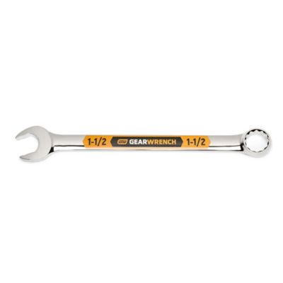 GEARWRENCH 1-1/2 in. 12 Point Hi-Viz Long Pattern Combination Wrench