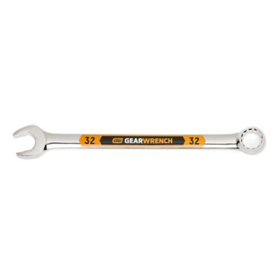 GEARWRENCH 32mm 12 pt. Hi-Viz Long Pattern Combination Wrench