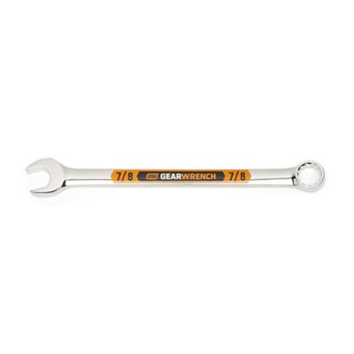 GEARWRENCH 7/8 in. 12 Point Hi-Viz Long Pattern Combination Wrench