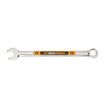 GEARWRENCH 25mm 12 pt. Hi-Viz Long Pattern Combination Wrench