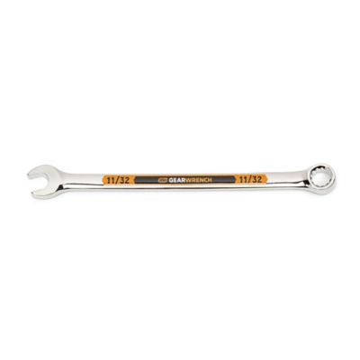 GEARWRENCH 11/32 in. 12 Point Hi-Viz Long Pattern Combination Wrench