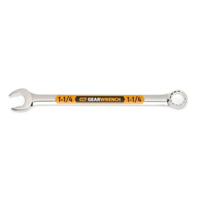 GEARWRENCH 1-1/4 in. 12 Point Hi-Viz Long Pattern Combination Wrench