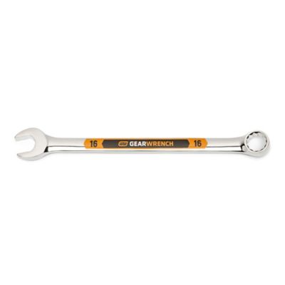 GEARWRENCH 16mm 12 pt. Hi-Viz Long Pattern Combination Wrench