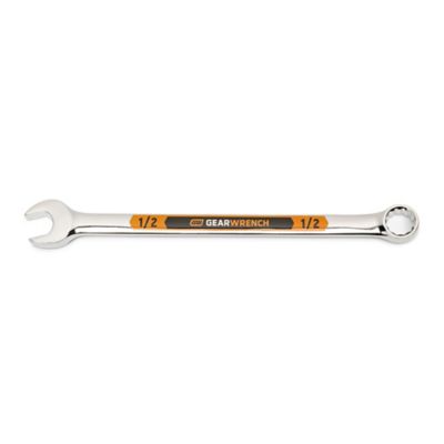 GEARWRENCH 1/2 in. 12 Point Hi-Viz Long Pattern Combination Wrench