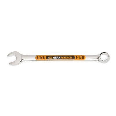 GEARWRENCH 1-1/8 in. 12 Point Hi-Viz Long Pattern Combination Wrench