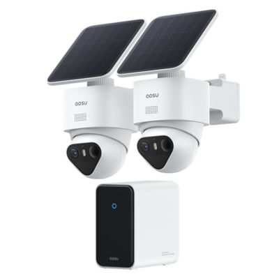 AOSU TrueColor 4K 8.3MP SolarCam T2 Ultra 2-Cam System