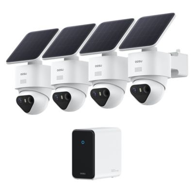 AOSU TrueColor 4K 8.3MP SolarCam T2 Ultra 4-Cam System