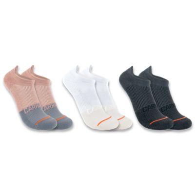 Carhartt Midweight No Show Sock 3 pk.