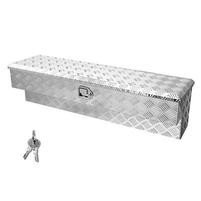 VEVOR 48 x 13.4 x 13in.Truck Bed Tool Box, Heavy Duty Aluminum Tool Box with Tread Patterns