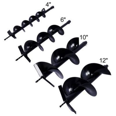 TMB 4 pc. Replacement Drill Bits for 3/4 in. Shaft Earth Auger