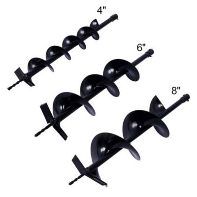 TMB 3 pc. Auger Drill Bits for 3/4 in. Shaft Earth Auger