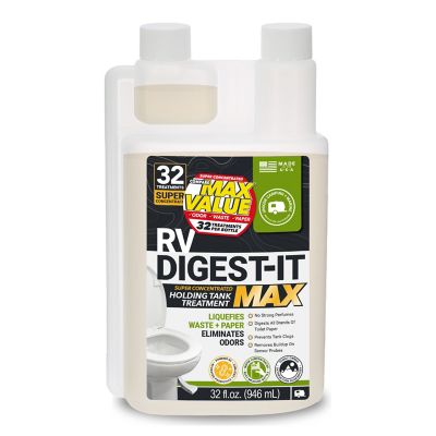 Unique Manufacturing RV Digest It Max, 32 oz. Bottle, Waste Holding Tank Treatment, 419