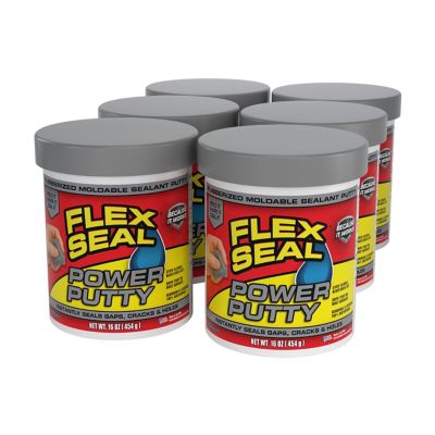 Flex Seal Gray Power Putty, 1 lb.