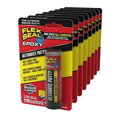 Flex Seal Epoxy Ultimate Putty Dark Gray 2 oz.