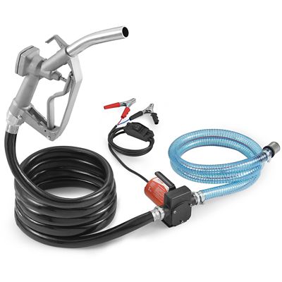 VEVOR Fuel Transfer Pump, 12 V DC 5 gal./min. 1/10 hp, Portable Electric Diesel Transfer Pump with Auto Shut-Off