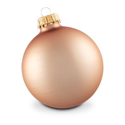 HallmarkChampagne Velvet Glass Ball Christmas Ornaments, Set of 16, 2 Boxes of 8, 2 5/8 in., 67mm