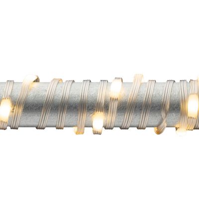 Everlasting Glow30-Foot Outdoor WW LED Light String-100 Fairy Lights on Silver Wire