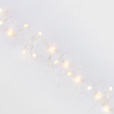 Everlasting GlowSet of 3 Super Bright WW 5 ft. LED Light Strings 5 ft. Fairy Lights with Timer