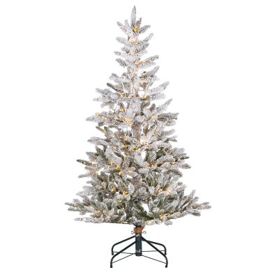 Sterling Lightly Flocked Chateau Spruce, 5 ft.