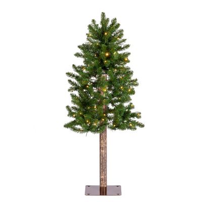Sterling Alpine Tree 4 ft. with MultiColor/Clear