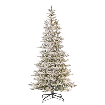 Sterling Lightly Flocked Chateau Spruce, 9 ft.