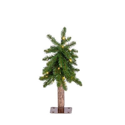 Sterling Alpine Tree 2 ft. with MultiColor/Clear