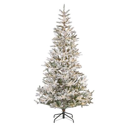 Sterling Lightly Flocked Chateau Spruce, 7.5 ft.