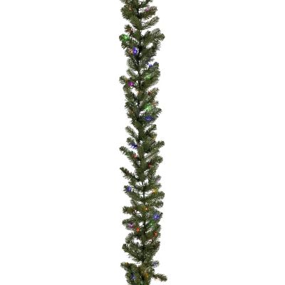 Sterling Natural Cut Cierra Garland, 9 ft. Pre-Lit